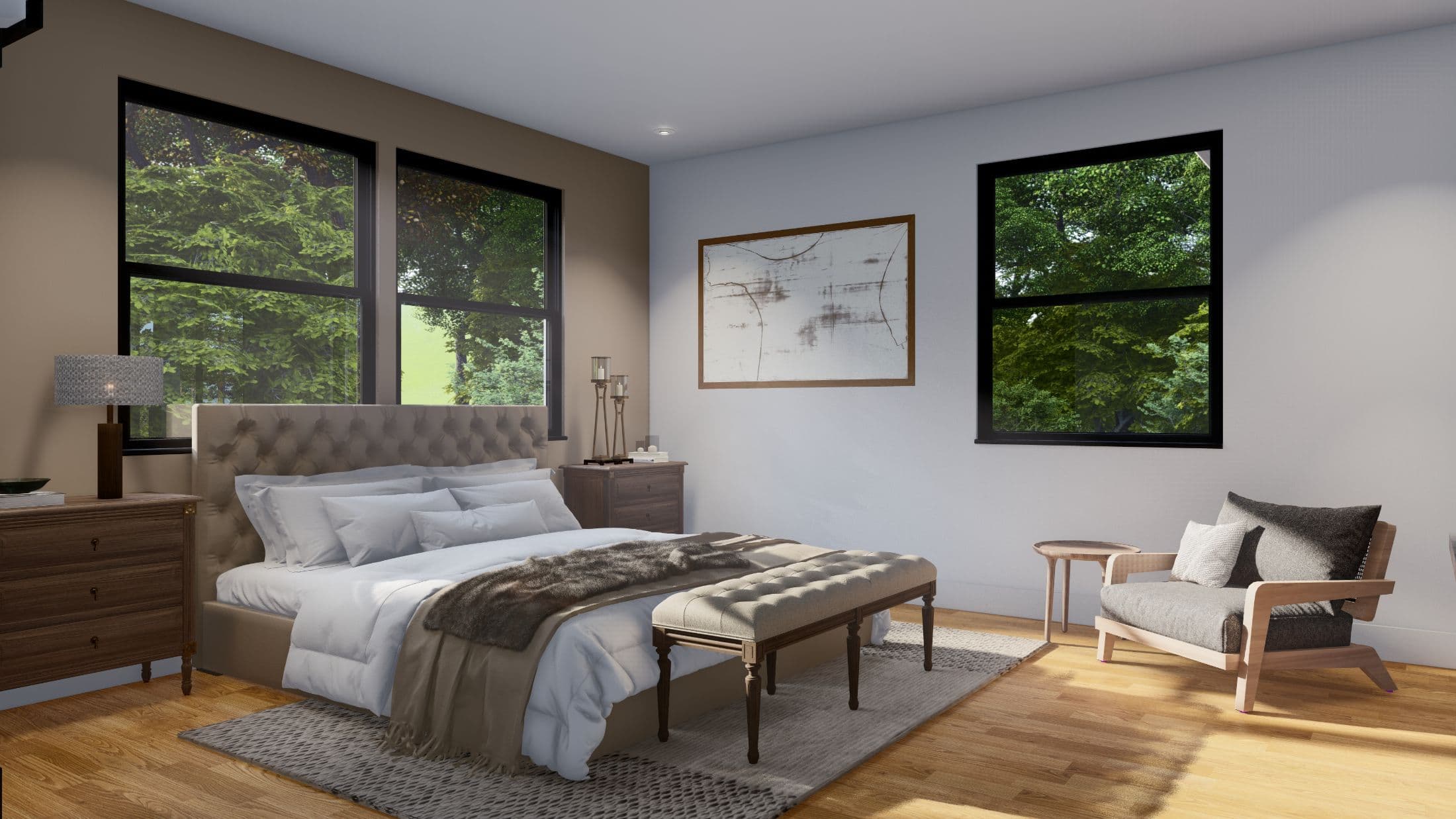 Model 28 bedroom home features