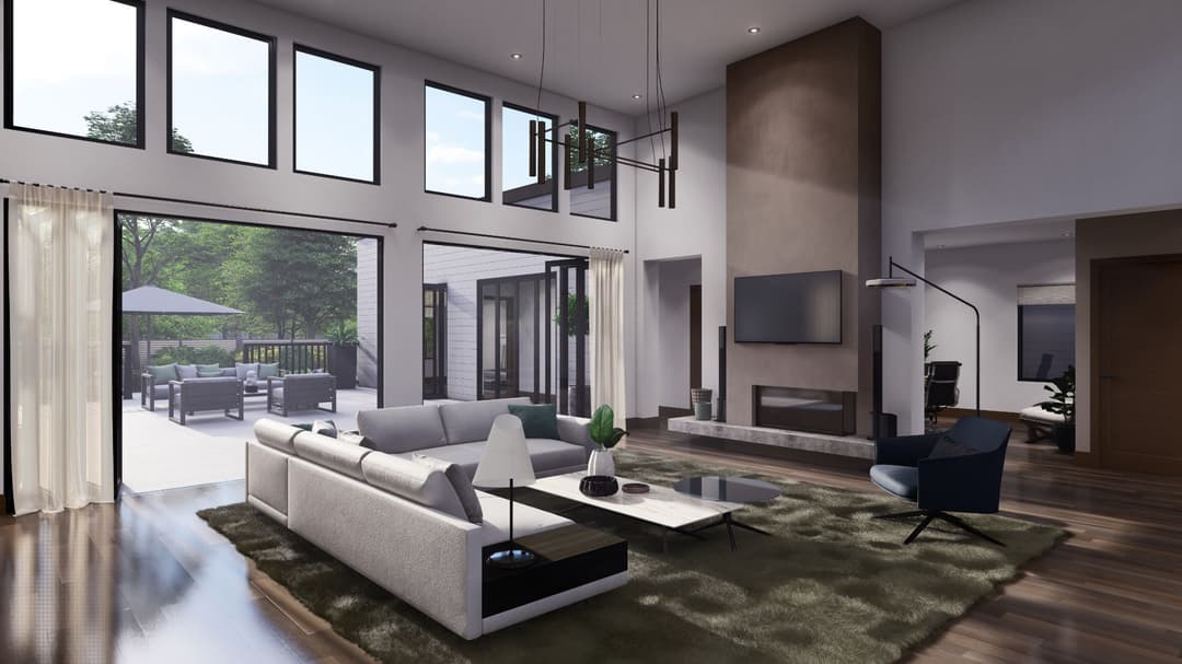 Model 20 interior home features