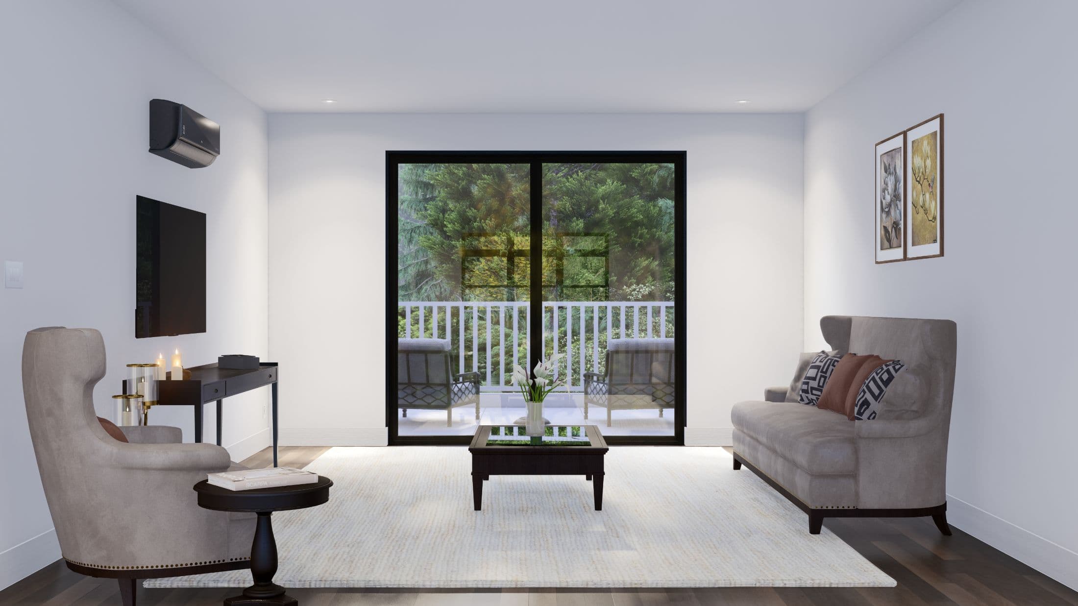 Model 3 interior home features