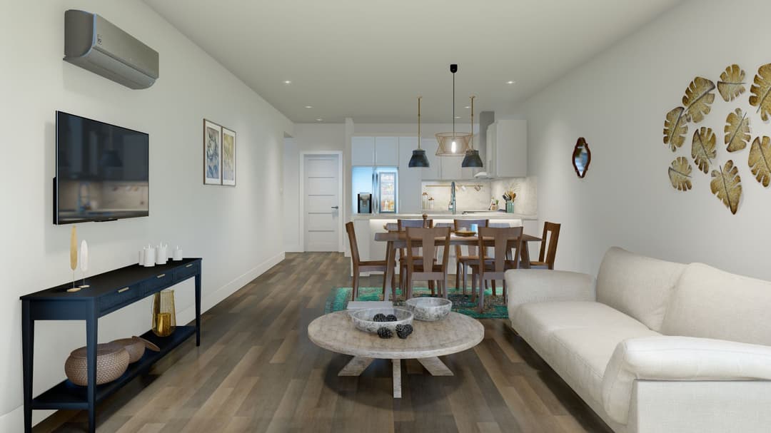 Multi family 2 interior home features