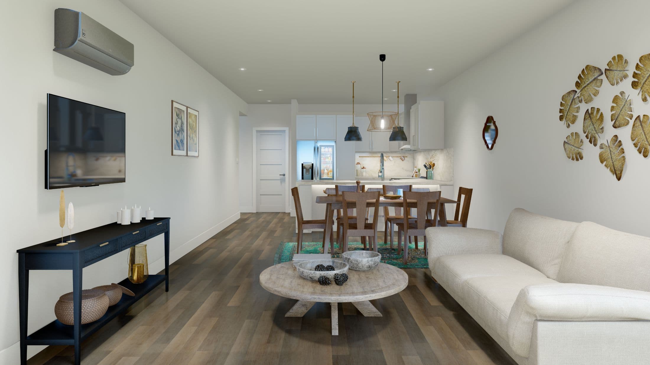 Multi family 2 interior home features