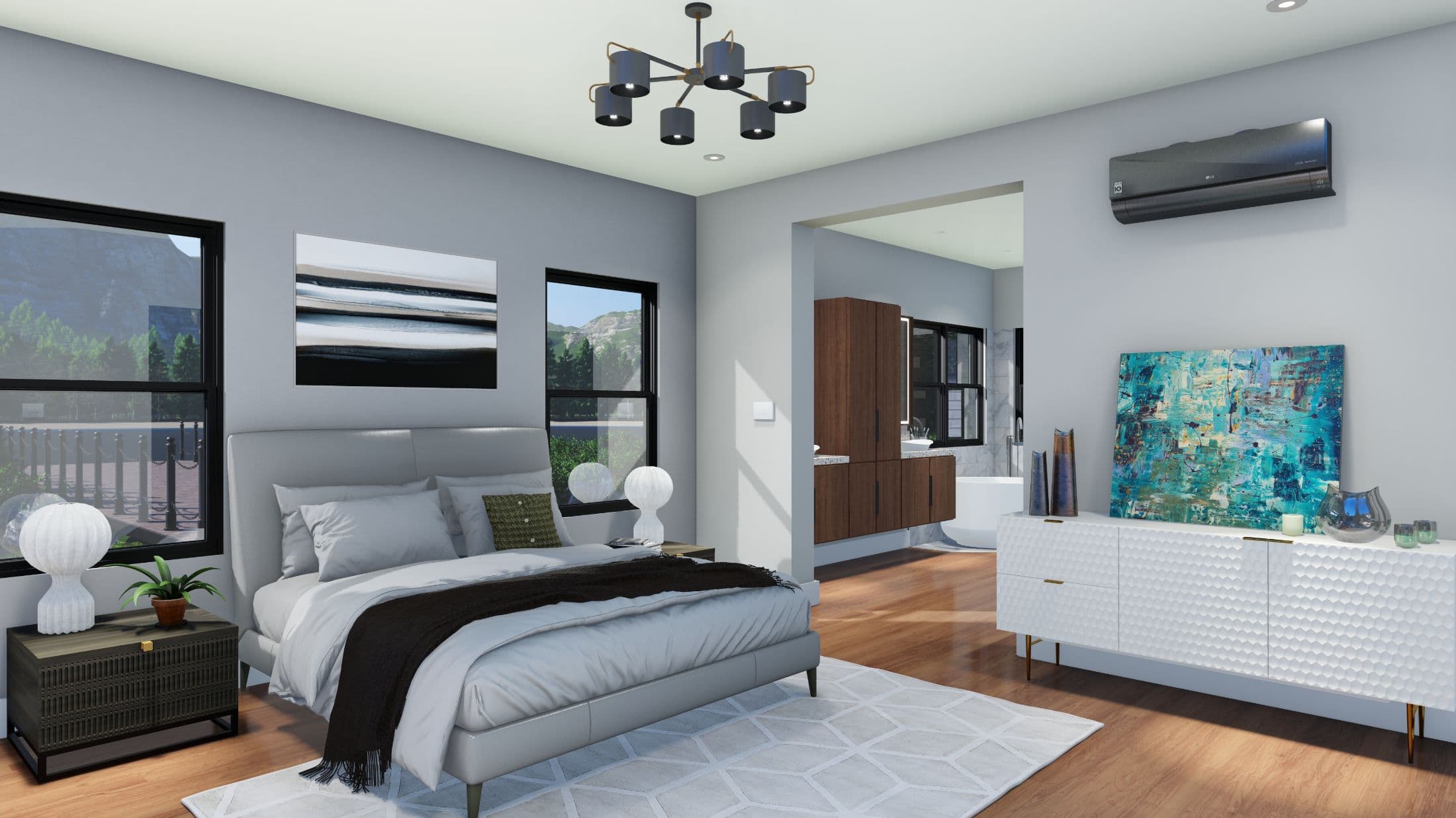 Model 12 bedroom home features