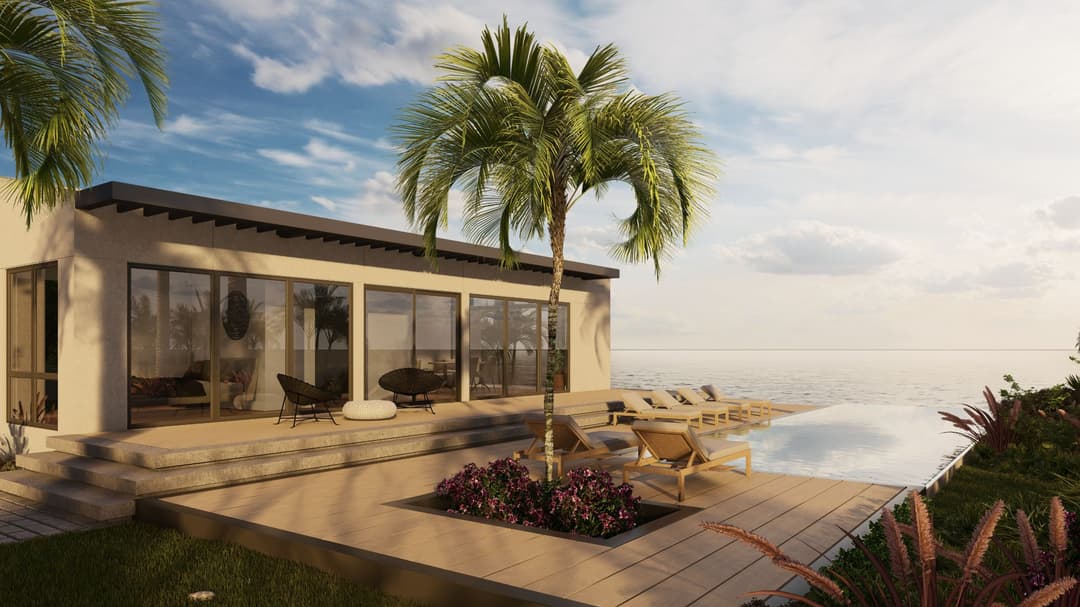 Multi family 1 exterior home features