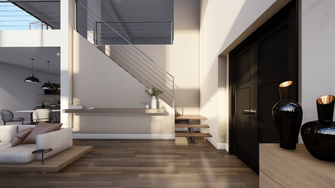 Model 19 interior home features