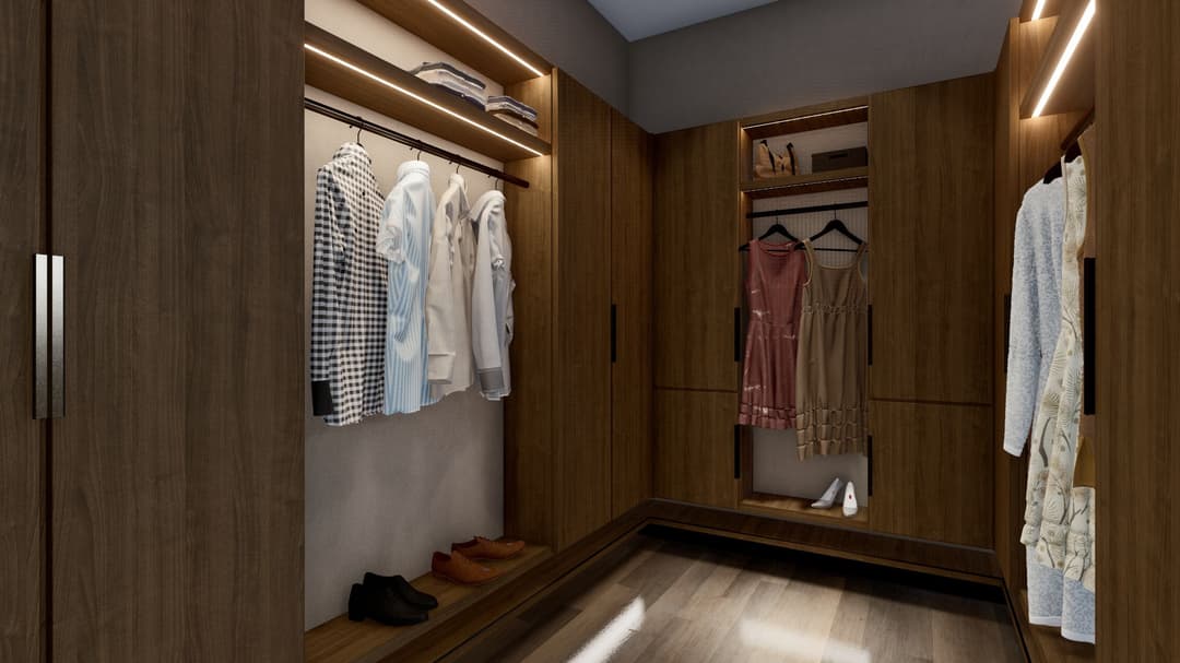 Model 11 interior home features