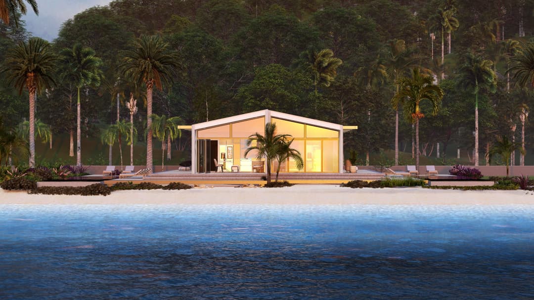 Multi family 1 hero, elevation, and exterior home features