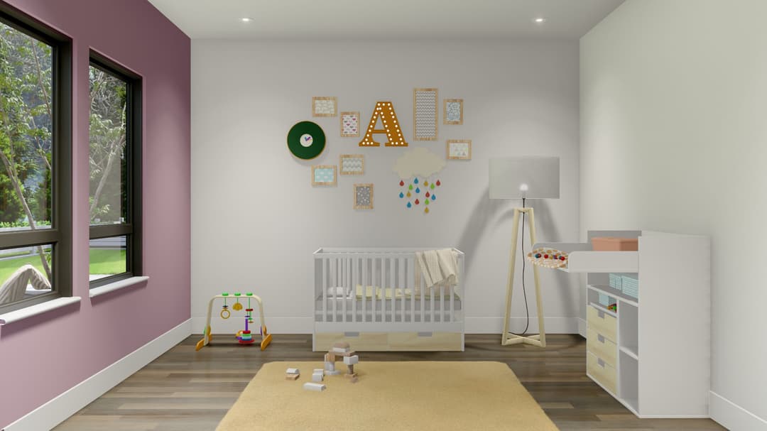 Multi family 2 bedroom home features