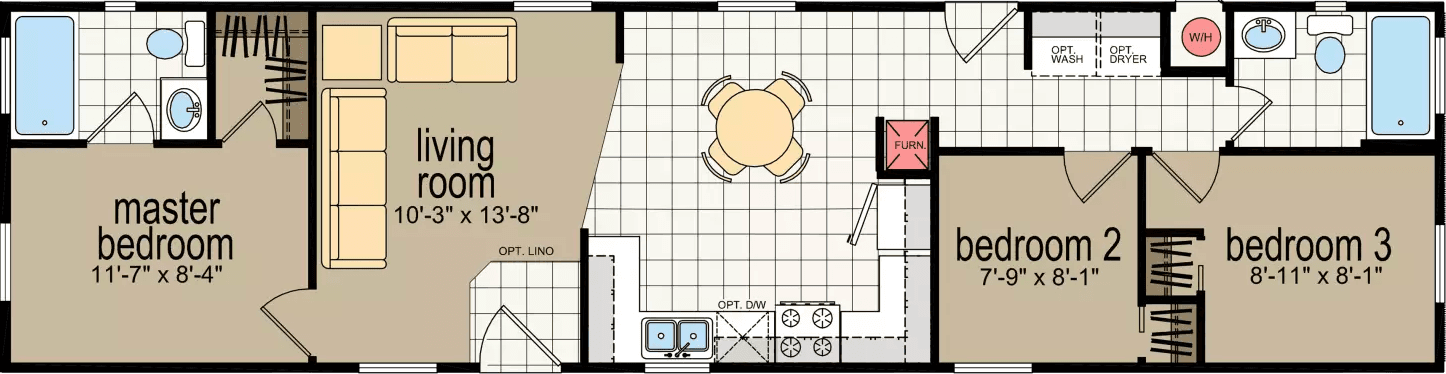 Cm-6563b floor plan home features