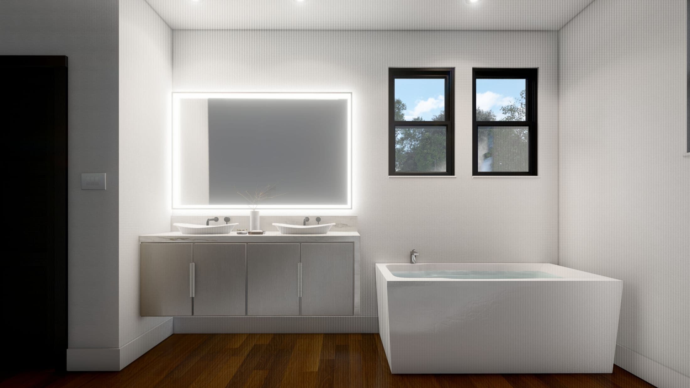Model 4 bathroom home features
