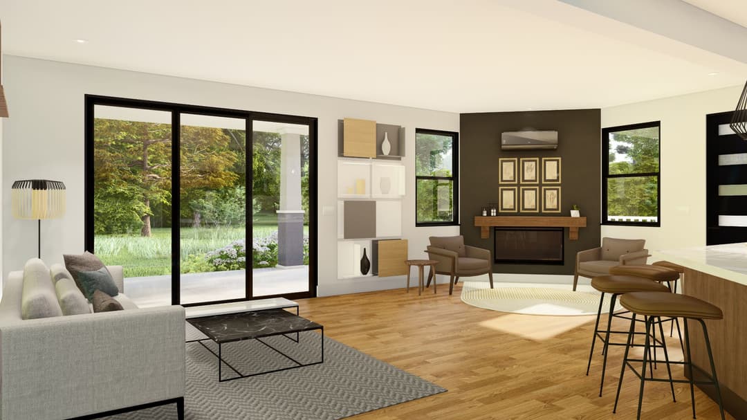 Model 28 interior home features