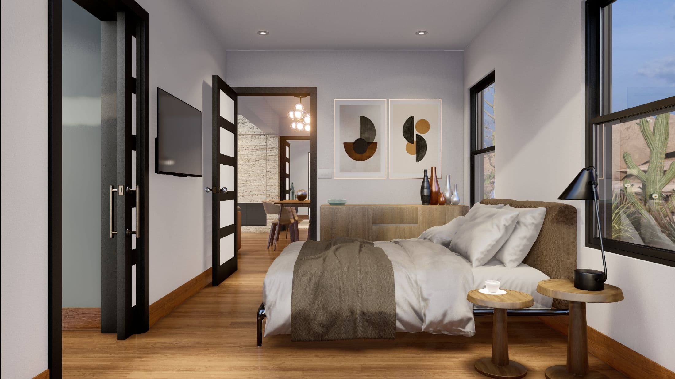 Model 25 bedroom home features