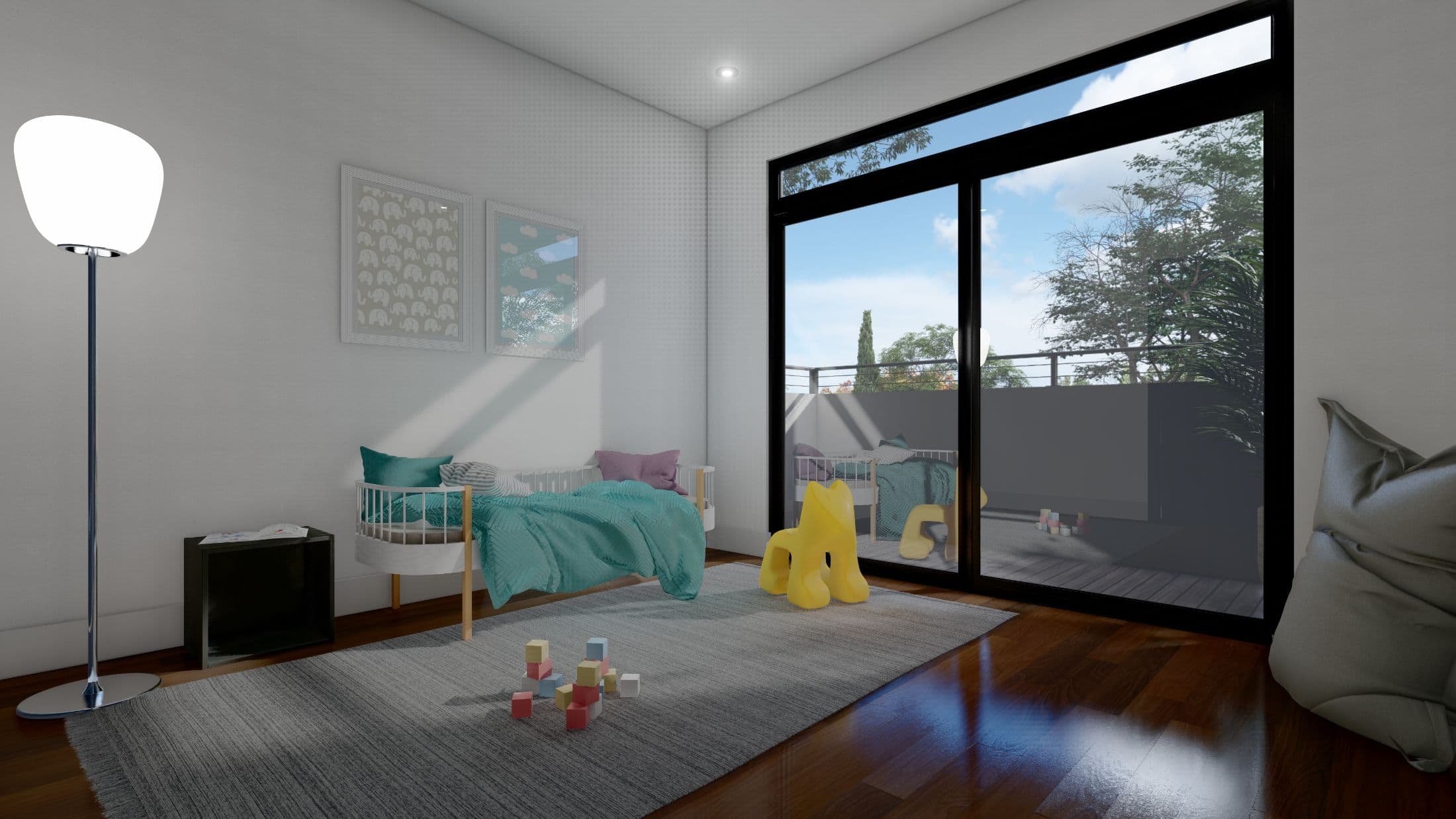 Model 4 bedroom home features