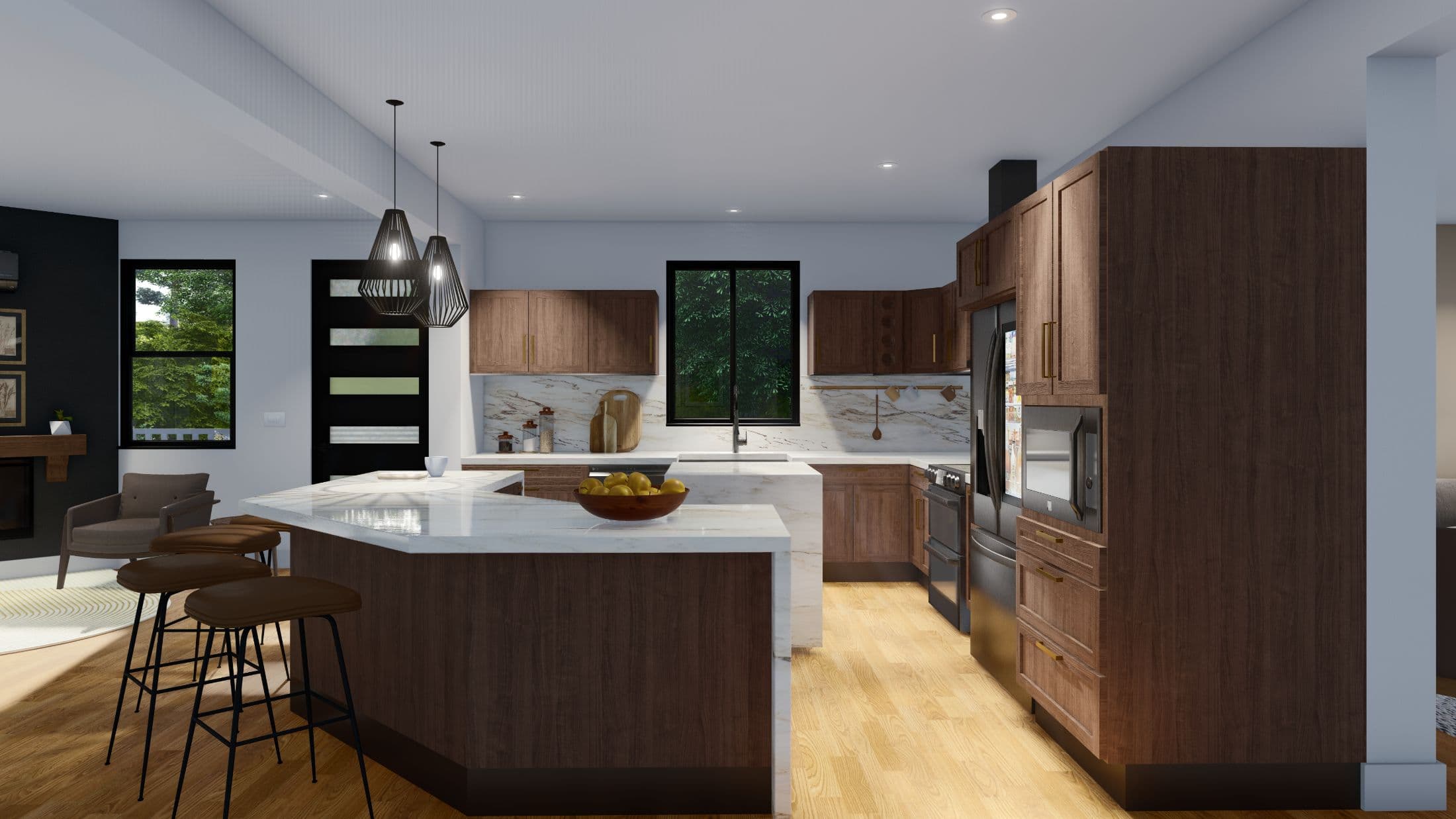 Model 28 kitchen home features
