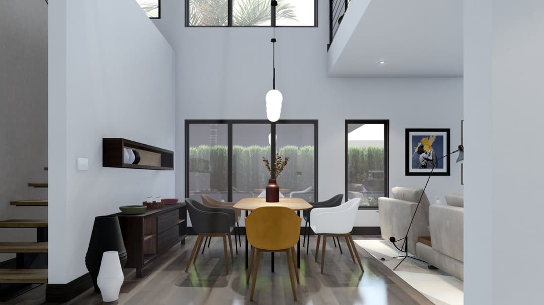 Model 11 interior home features