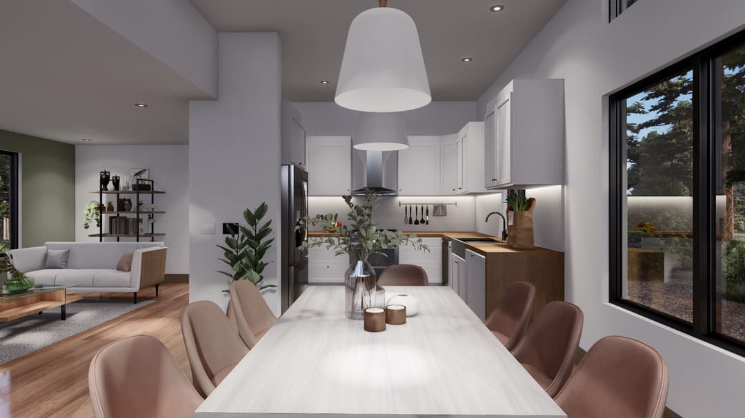 Model 27 interior home features