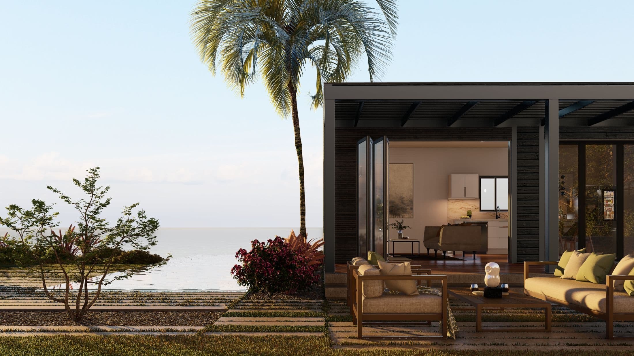 Model 23 exterior home features