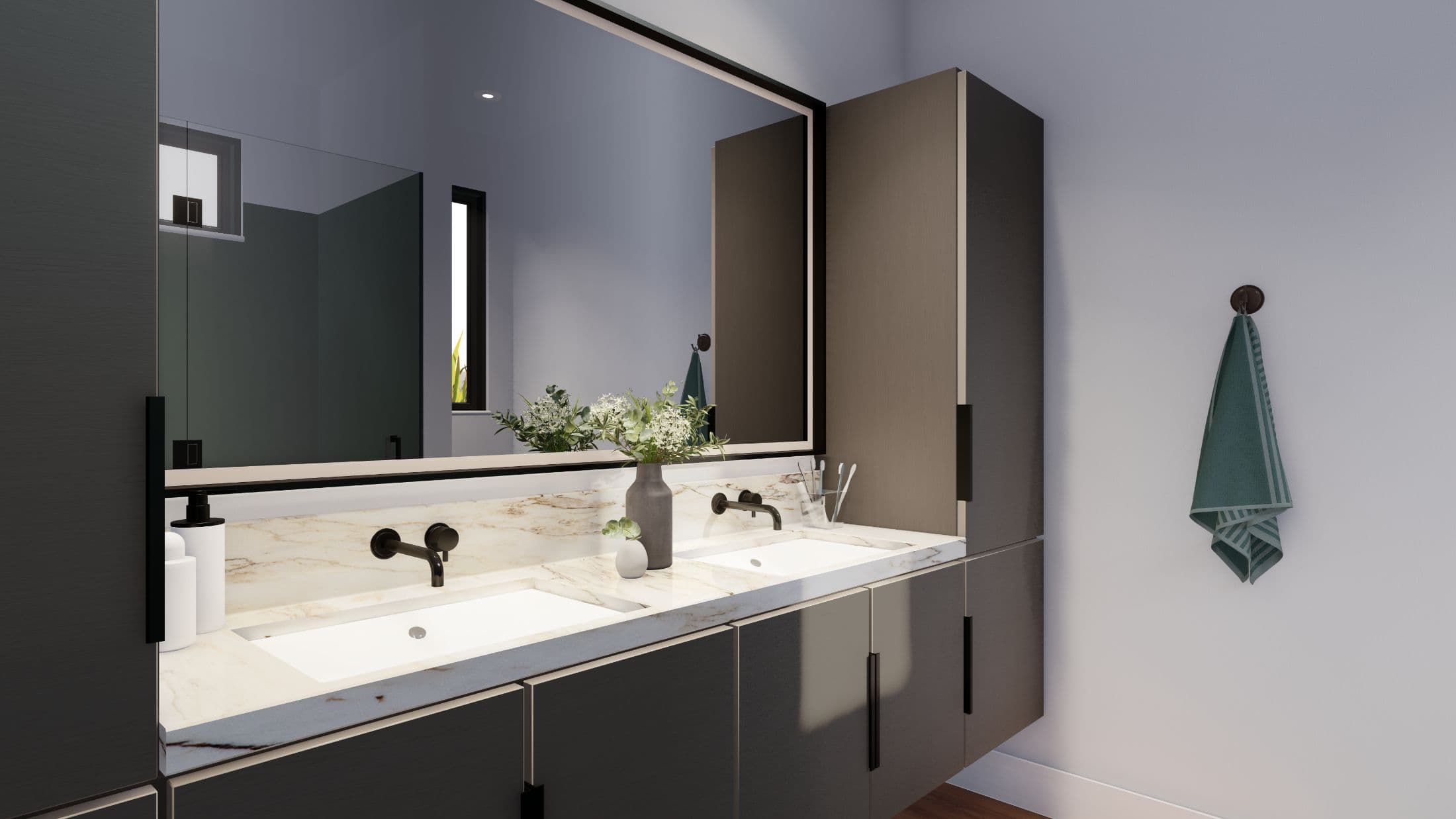 Model 18 bathroom home features