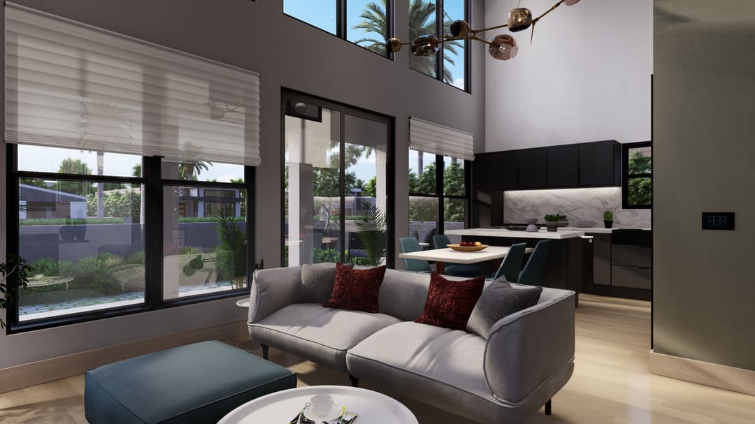 Model 6 interior home features