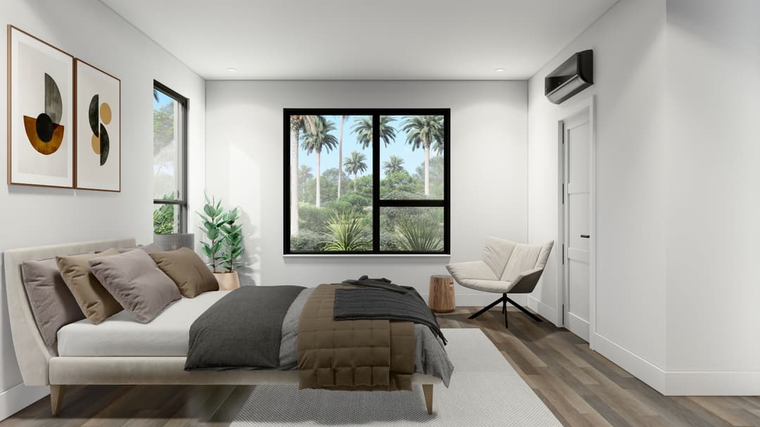 Model 30 bedroom home features