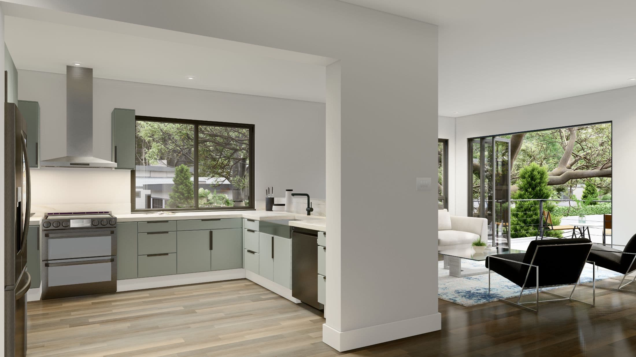 Model 9 kitchen home features