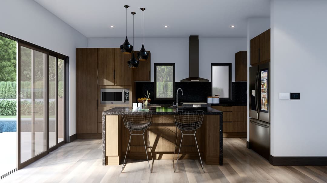 Model 11 kitchen home features