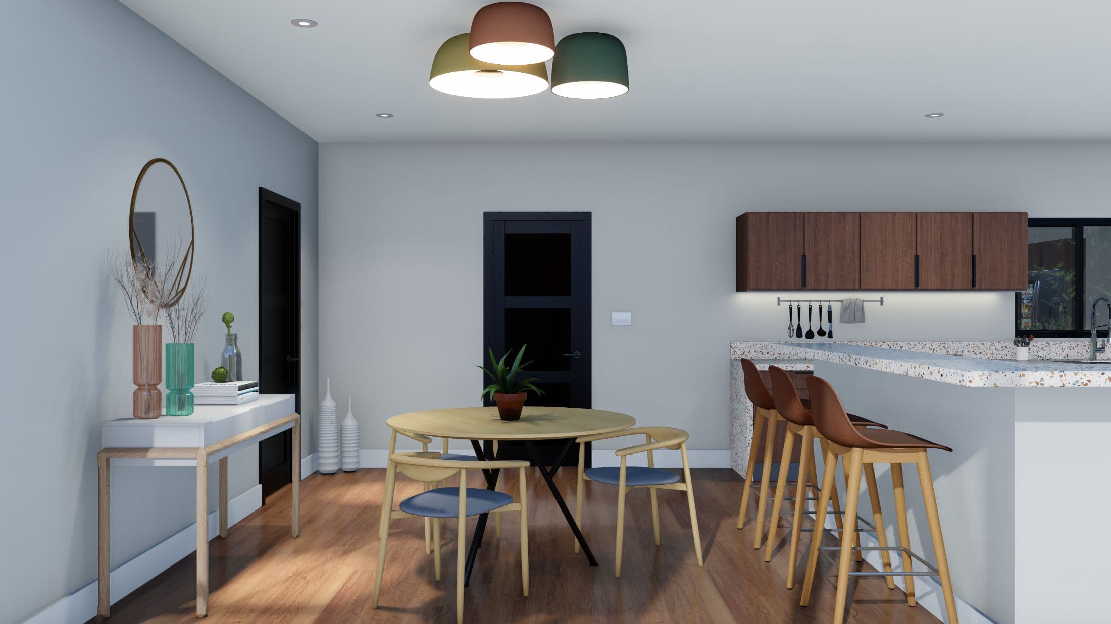 Model 12 interior home features