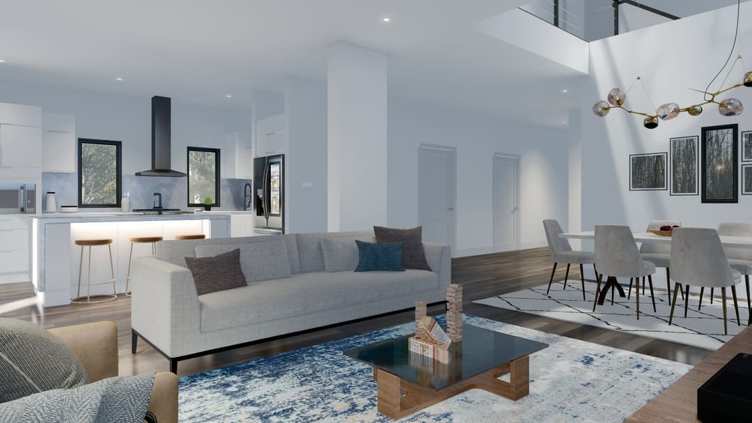 Model 10 interior home features