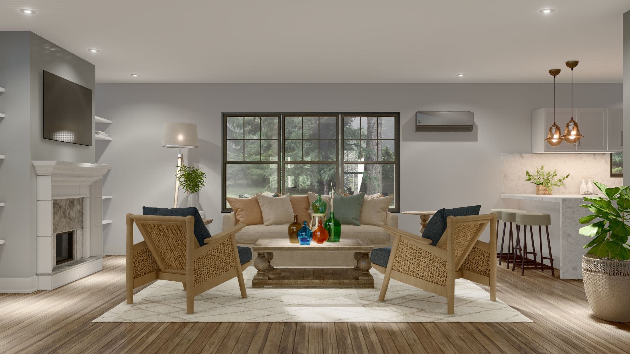 Model 15 interior home features