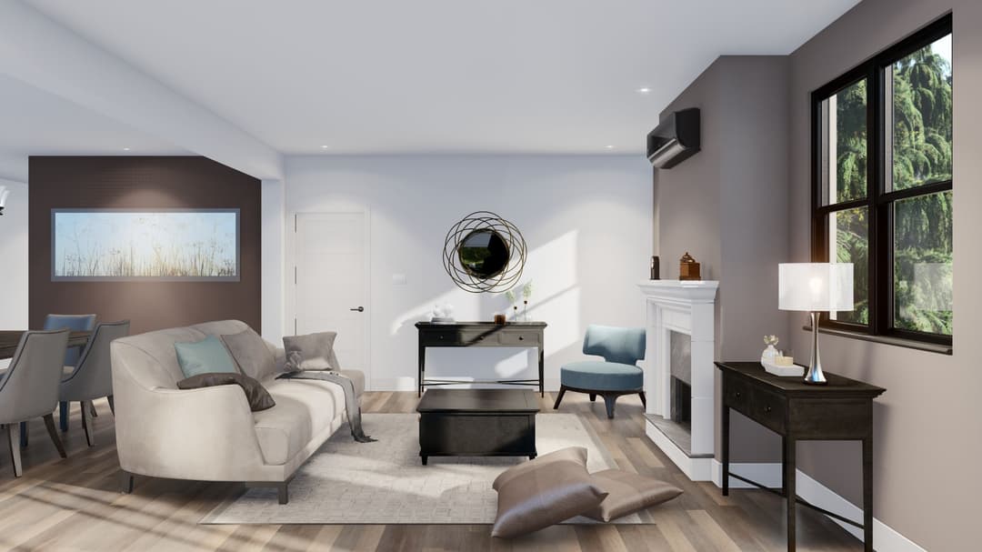 Model 3 interior home features