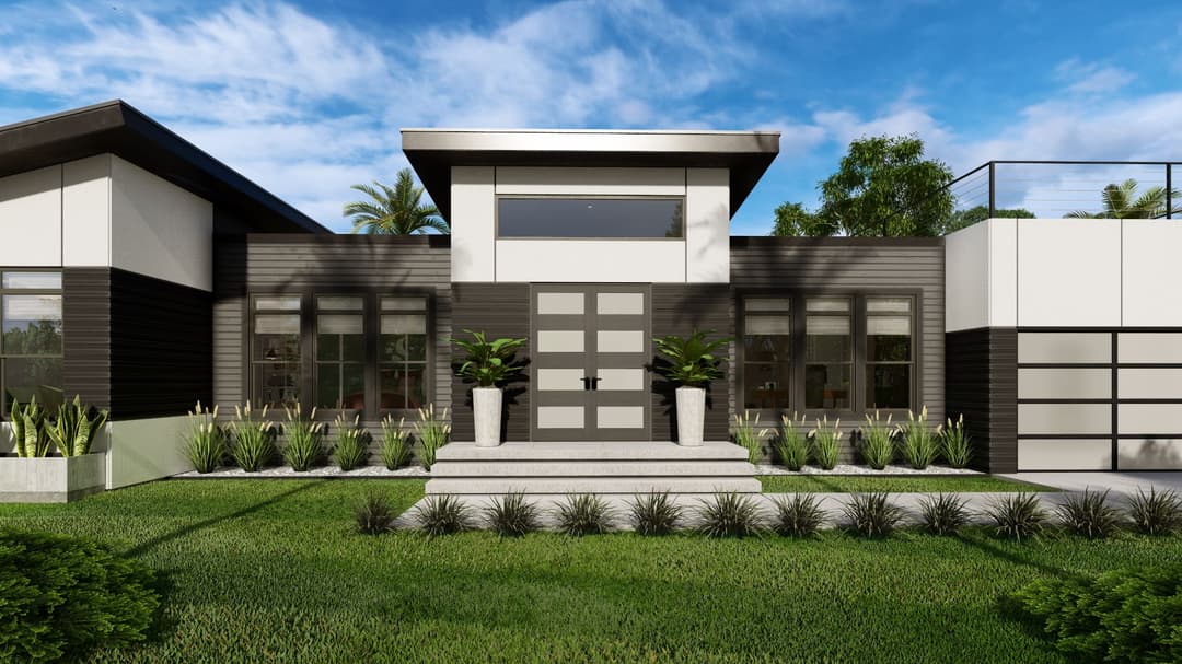 Model 29 exterior home features