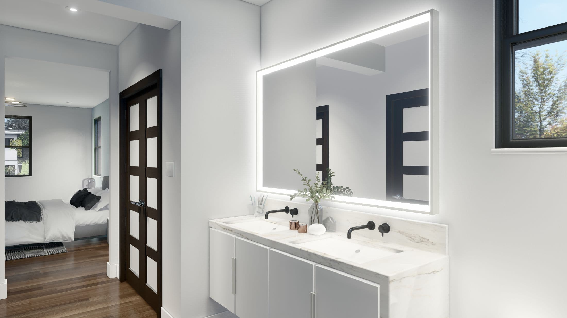 Model 5 bathroom home features