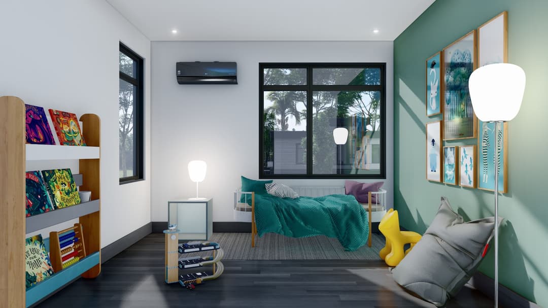 Model 1 bedroom home features