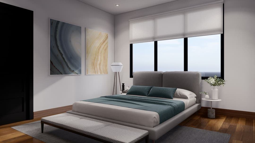 Model 2 bedroom home features