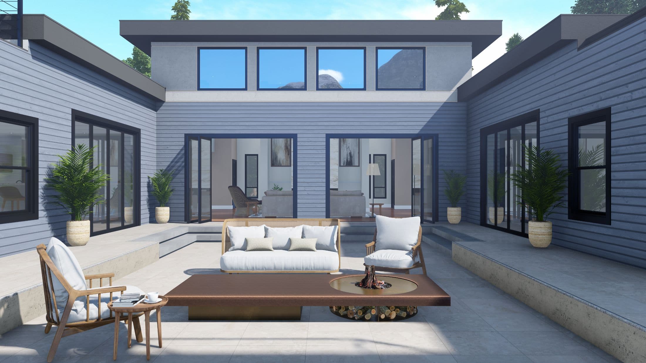 Model 12 exterior home features