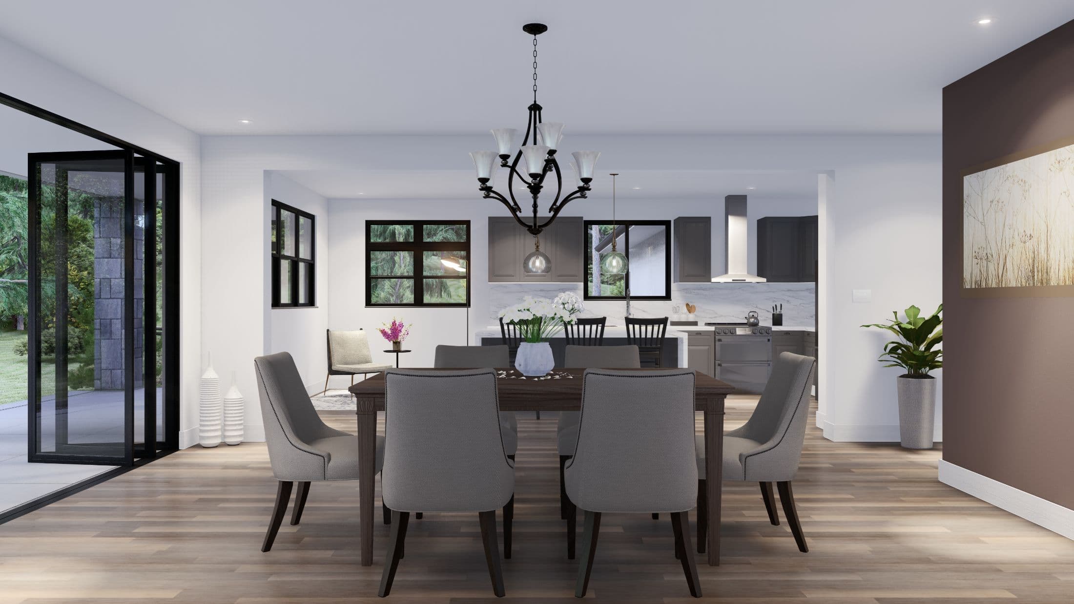 Model 3 interior home features