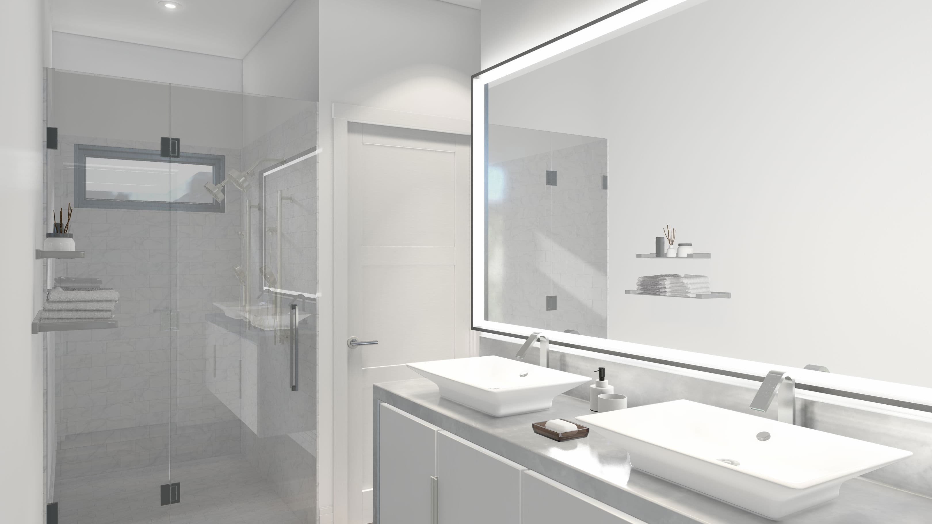 Model 10 bathroom home features