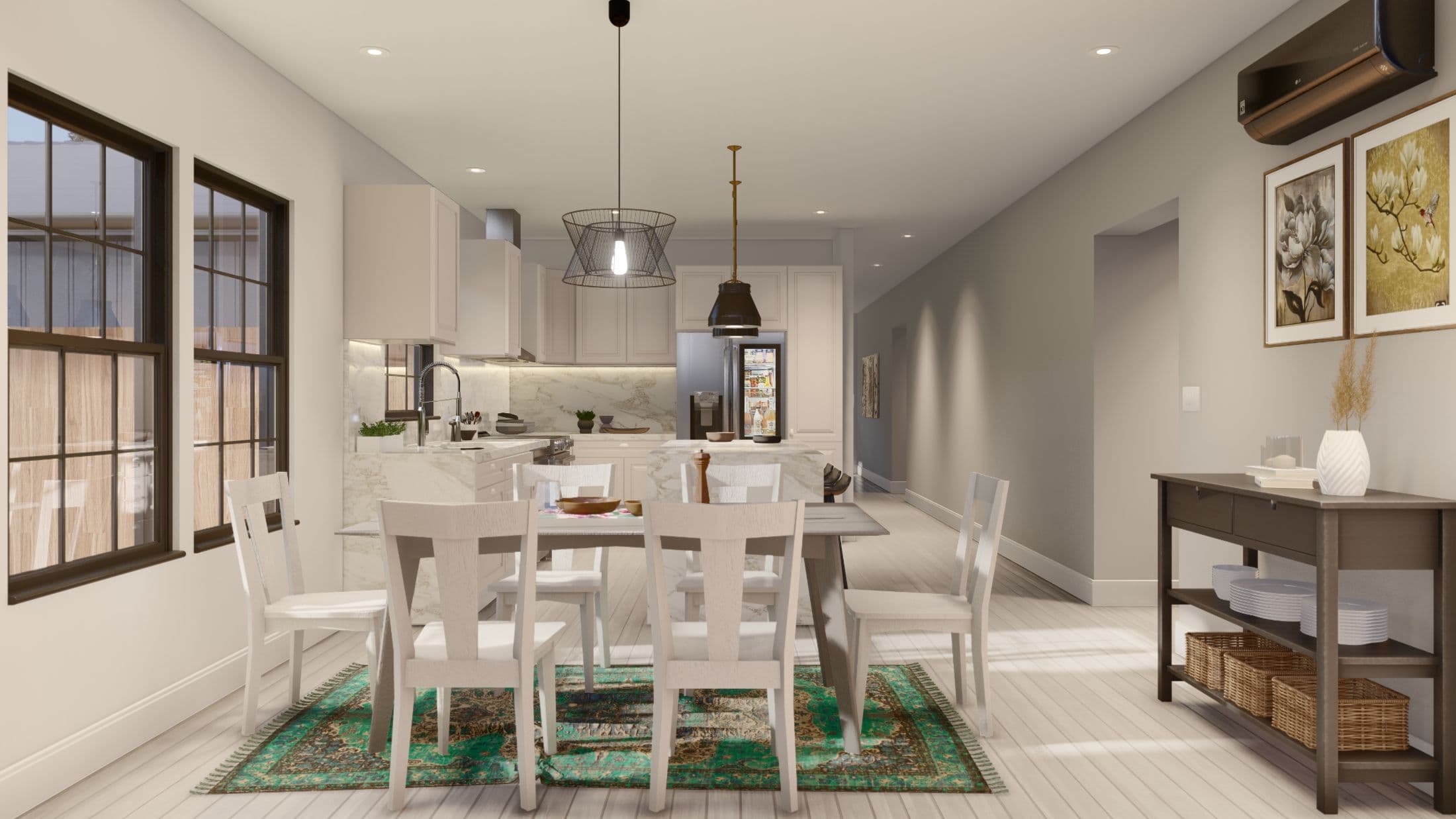 Model 14 interior home features