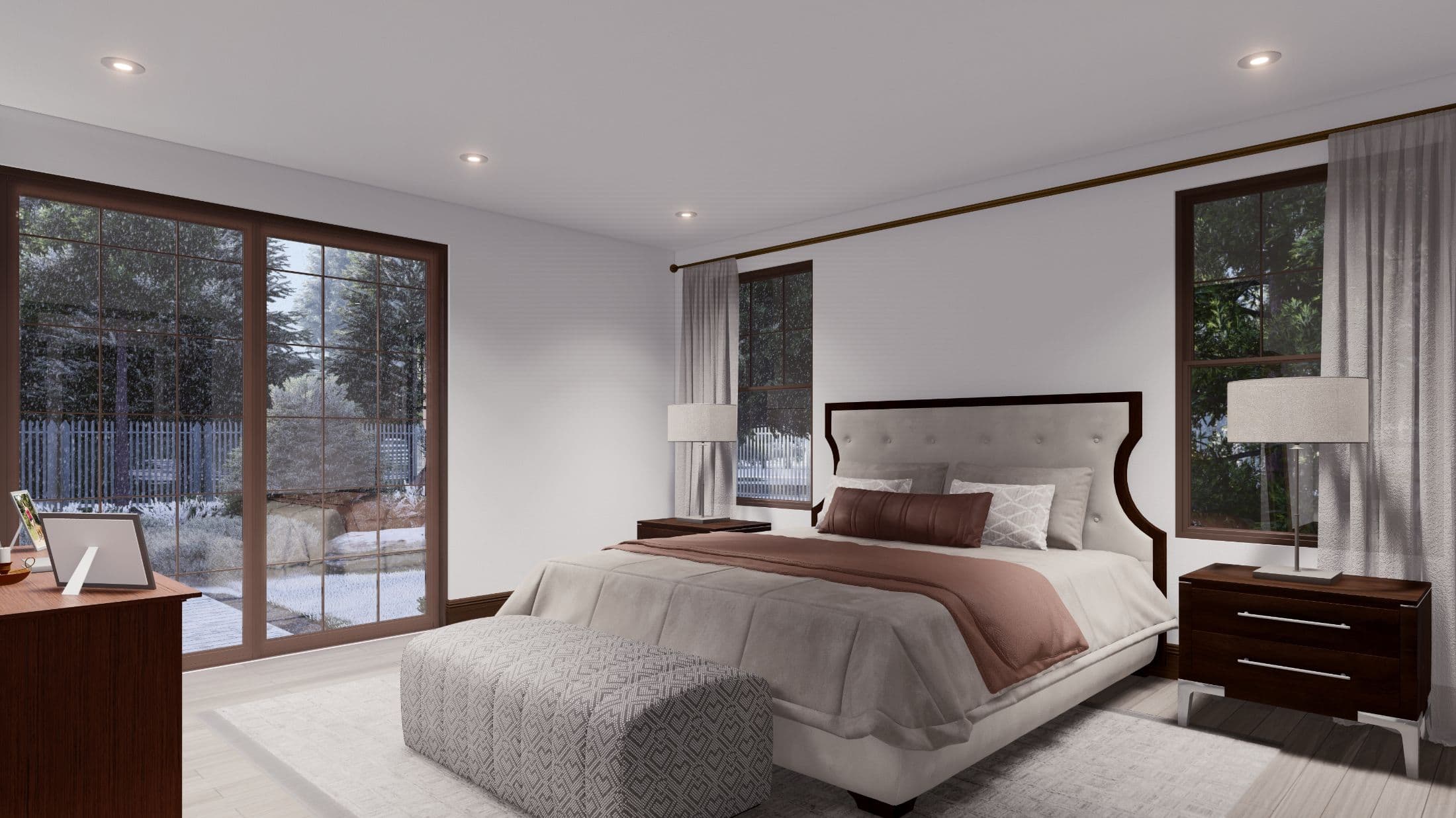 Model 16 bedroom home features