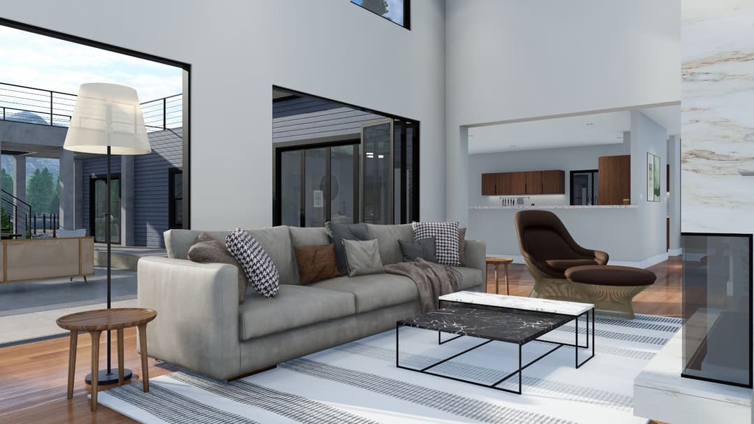 Model 12 interior home features