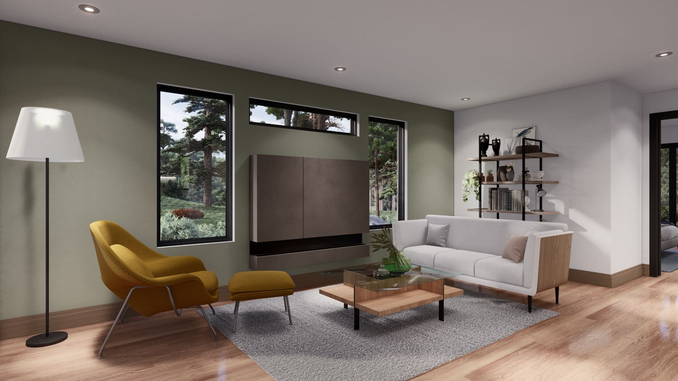 Model 27 interior home features