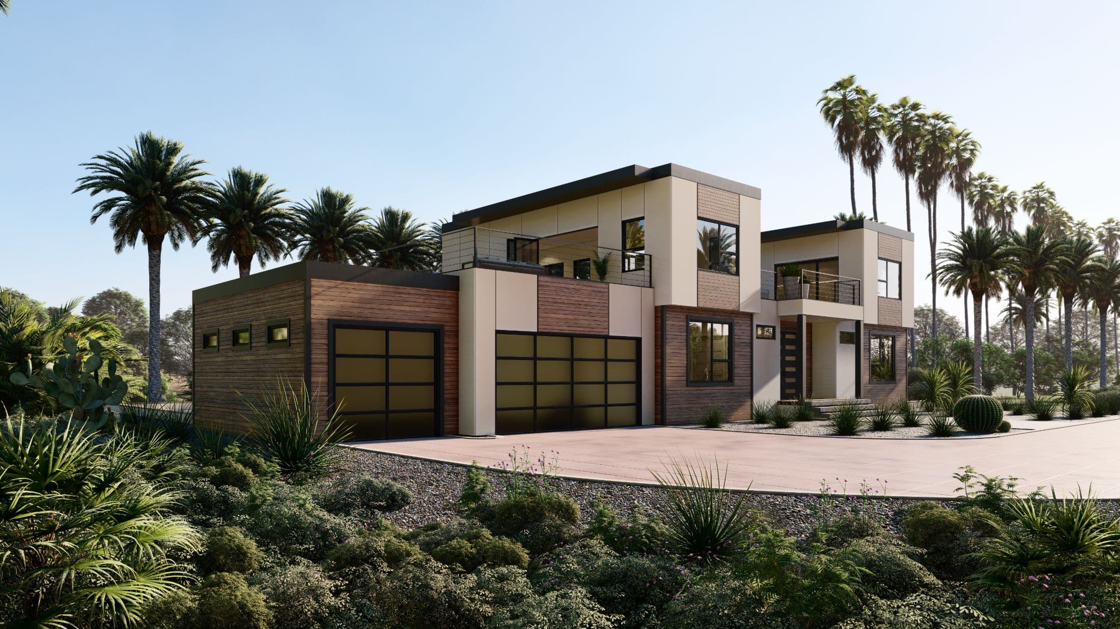 Model 30 exterior home features